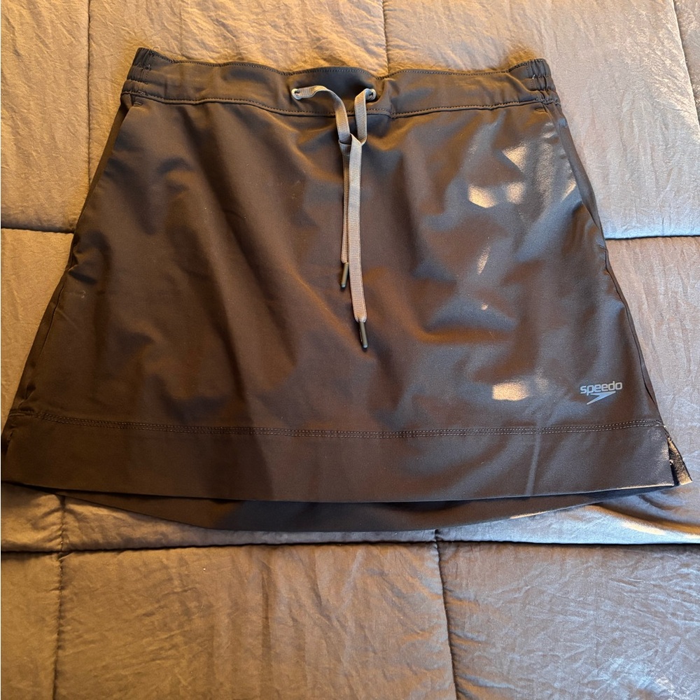 Speedo Black Casual/Swim Skirt
